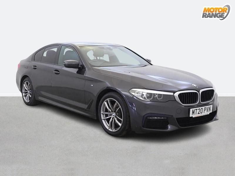 Grey Used 2020 BMW 520 M Sport Sedan | £18,695 (Good price) - Image 1/4