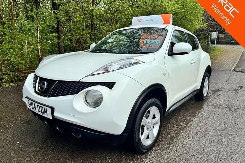 Used Nissan Juke Visia 94 HP (69 kW) 2014 White SUV