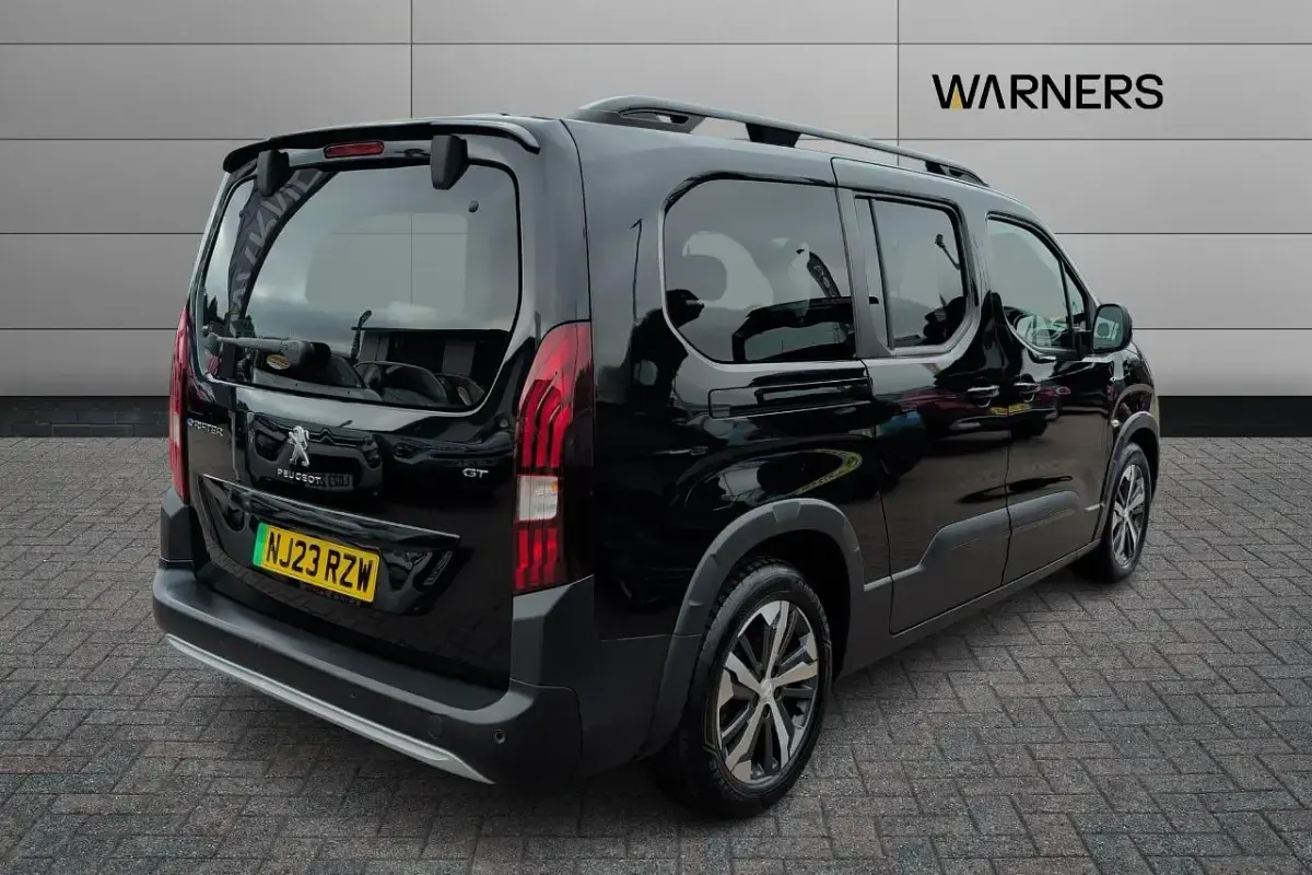 Used Peugeot e-Rifter GT 98 kW (134 HP) 2023 Black MPV