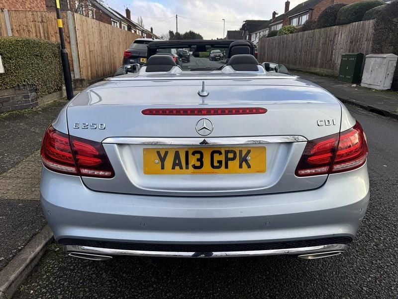Used Mercedes E250 AMG 2013 Silver Cabriolet