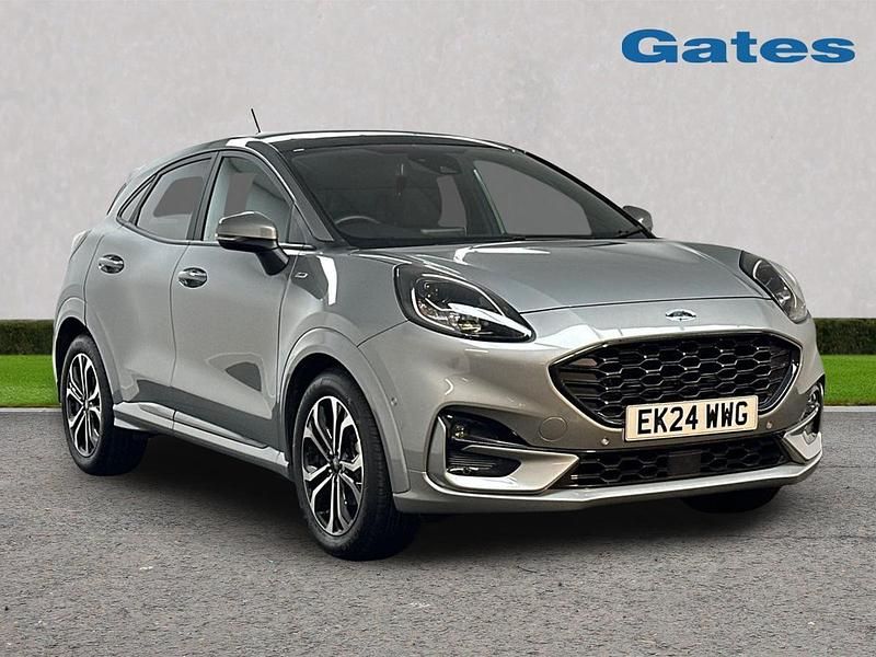 Silver Used 2024 Ford Puma Gen-E ST-Line Hatchback | £17,899 (Fair price) - Image 1/4