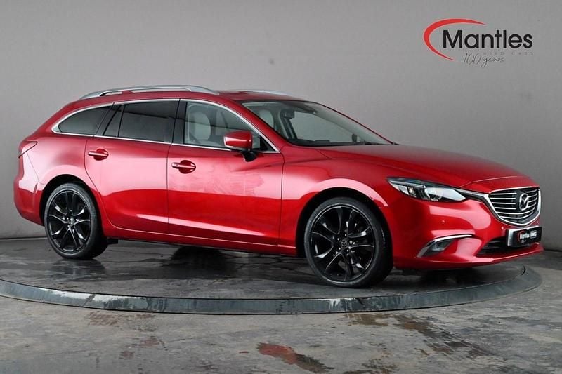 Red Used 2017 Mazda 6 Inclusive Estate | £16,795 (Expensive) - Image 1/4