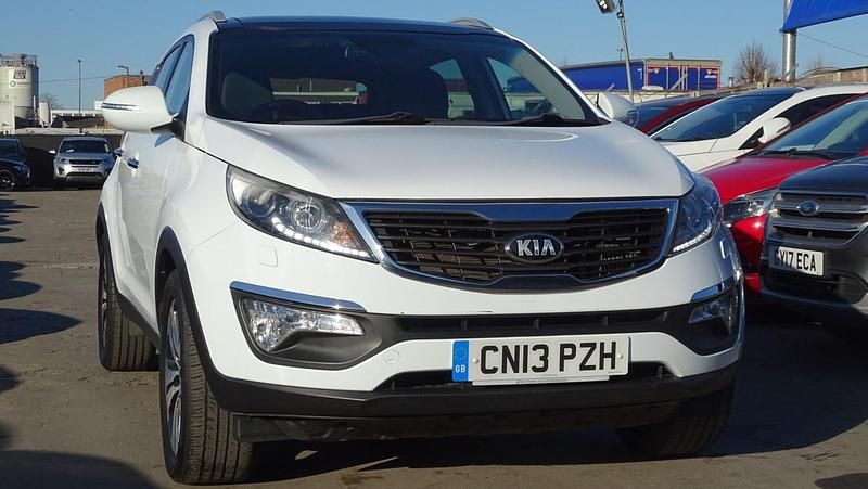 Used Kia Sportage 115 HP (84 kW) 2013 White SUV