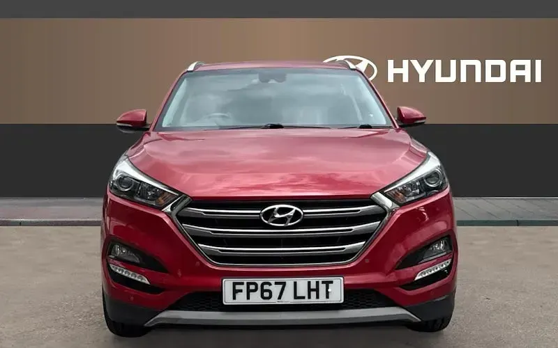 Used Hyundai Tucson Edition 177 HP (130 kW) 2017 Red SUV