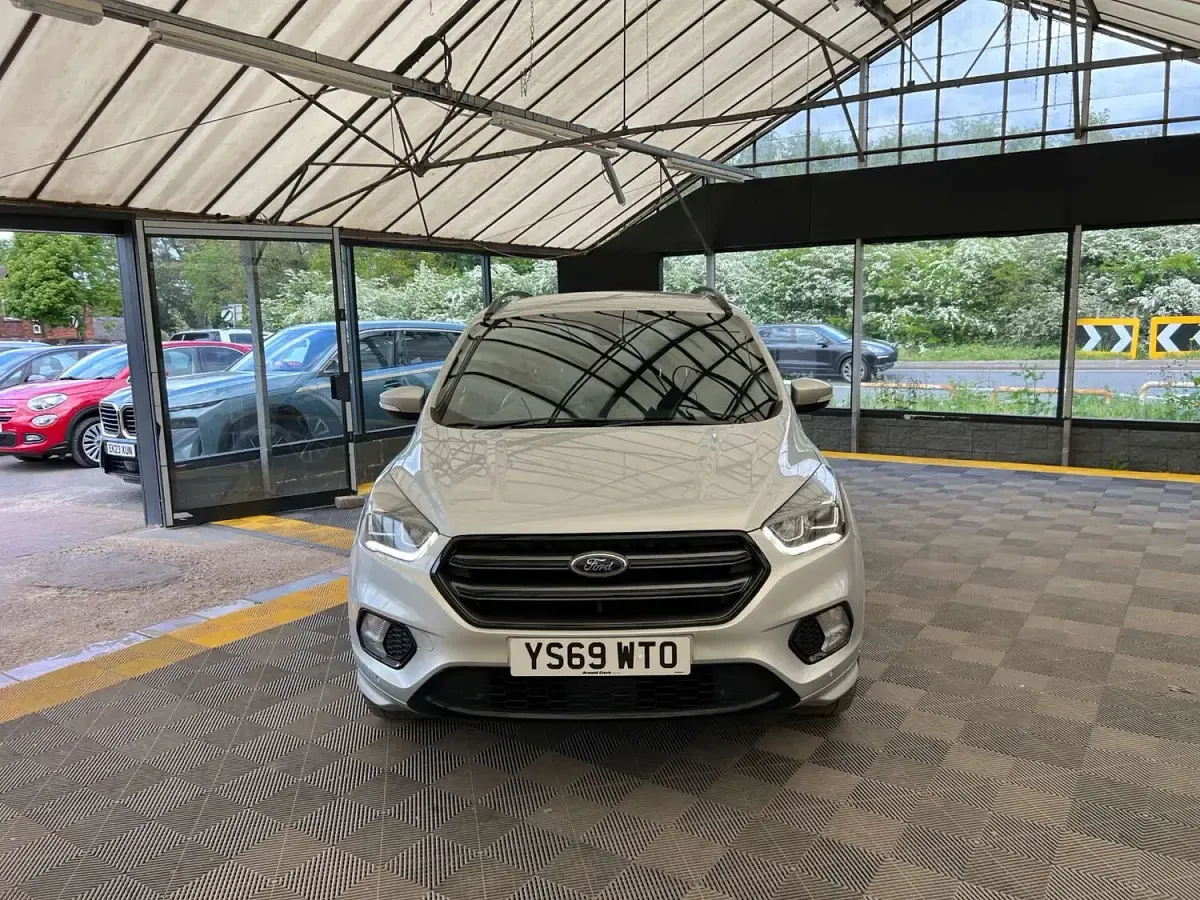 Used Ford Kuga ST-Line 150 HP (110 kW) 2019 Moondust silver SUV