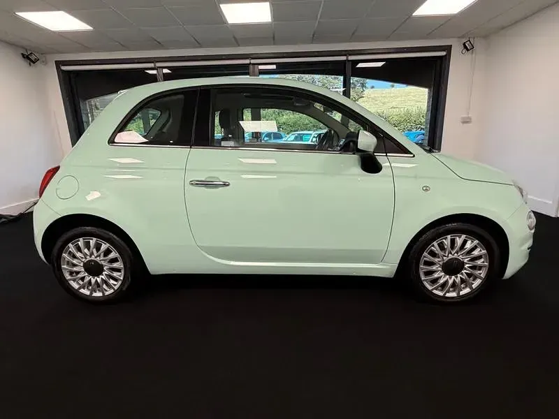 Used Fiat 500 Lounge 69 HP (50 kW) 2018 Green Hatchback