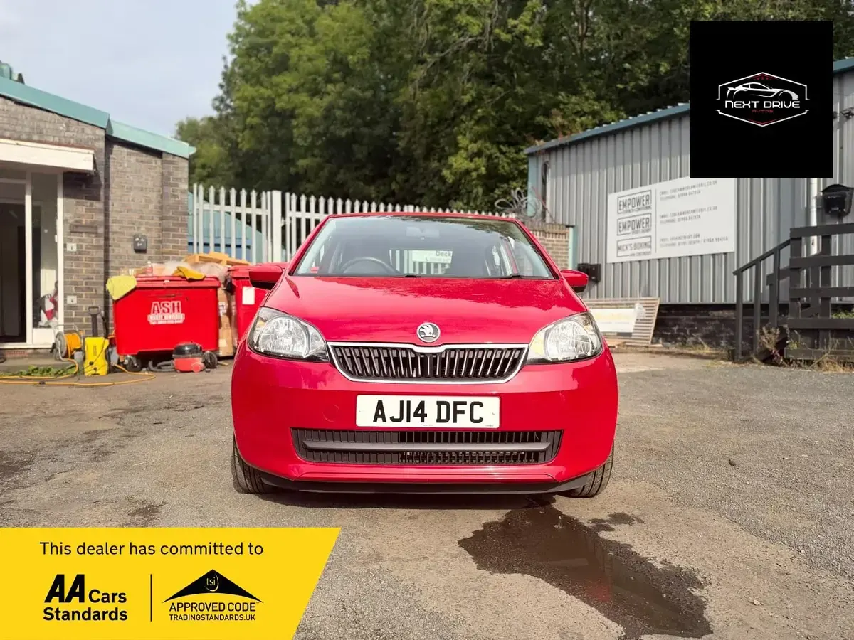 Used Skoda Citigo SE 60 HP (44 kW) 2014 Red Hatchback