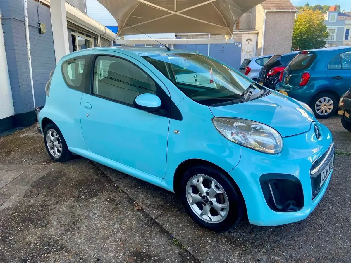 Used Citroën C1 2014 Blue Hatchback