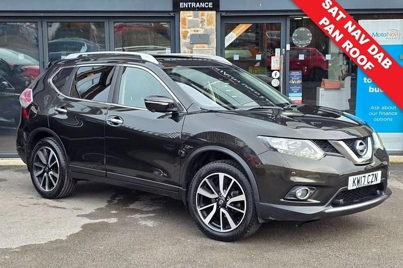 Green Used 2017 Nissan X-Trail N-Vision SUV | £9,500 (Good price) - Image 1/1