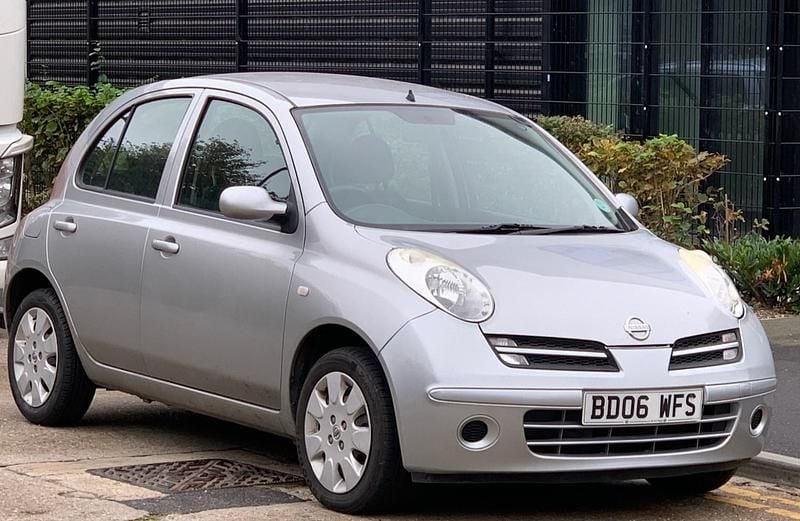 Silver Used 2006 Nissan Micra Hatchback | £1,450 (Fair price) - Image 1/4