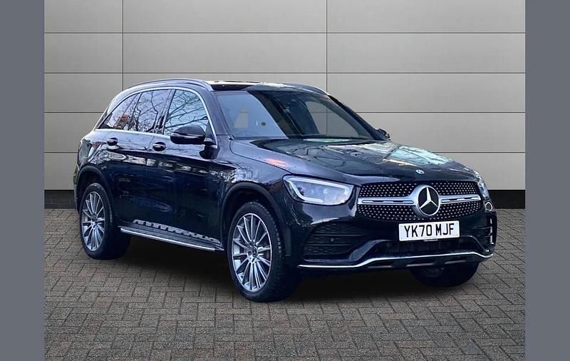 Black Used 2020 Mercedes GLC300e AMG Line Premium SUV | £25,495 (A bit pricey) - Image 1/4