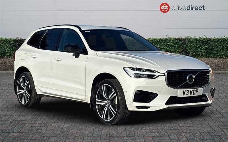 White Used 2020 Volvo XC60 R-Design Pro SUV | £29,234 (Fair price) - Image 1/4