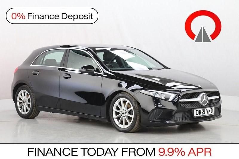 Used Mercedes A150 150 HP (110 kW) 2021 Black Hatchback