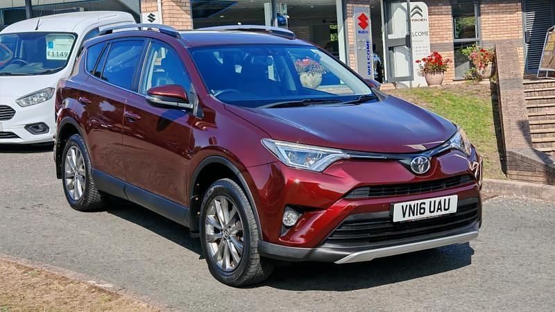 Deep red metallic Used 2016 Toyota RAV4 SUV | £13,995 (Fair price) - Image 1/4