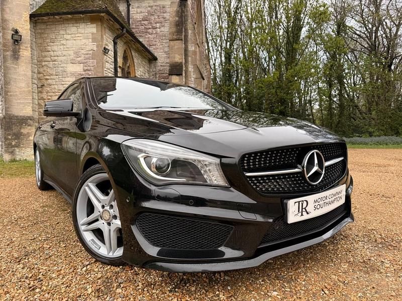 Used Mercedes CLA200 AMG 136 HP (100 kW) 2015 Black Sedan