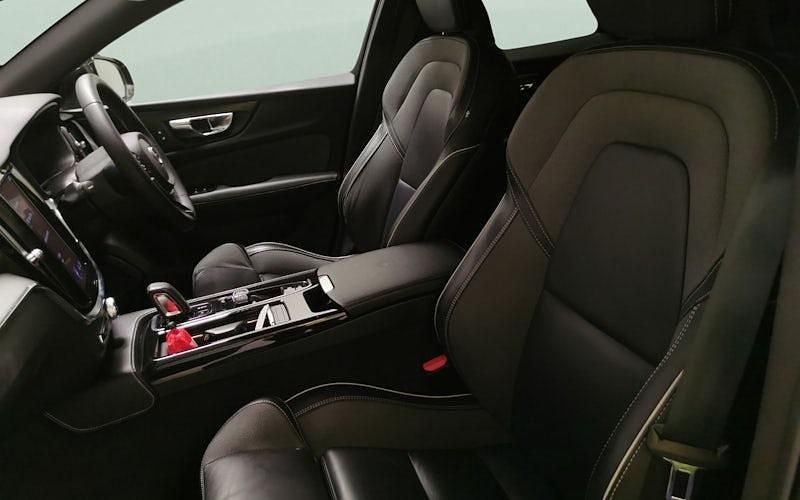 Black Used 2021 Volvo V60 R-Design Estate | £15,515 (Fair price) - Image 1/2