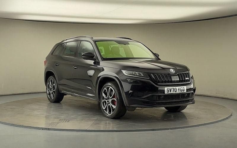 Black magic Used 2020 Skoda Kodiaq vRS SUV | £25,200 (Fair price) - Image 1/4