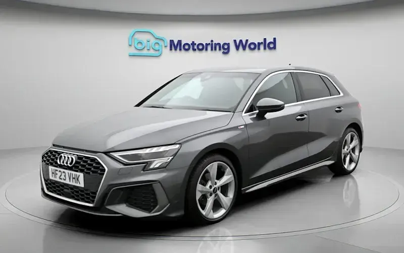 Used Audi A3 Sportback S-Line 150 HP (110 kW) 2023 Grey Hatchback