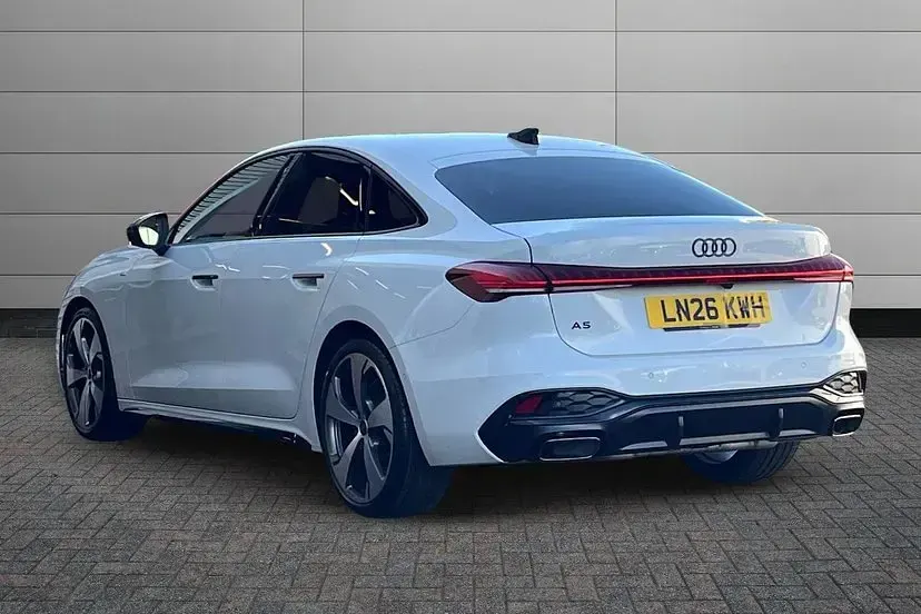 Used Audi A5 Advanced 150 HP (110 kW) 2026 Glacier white Sedan