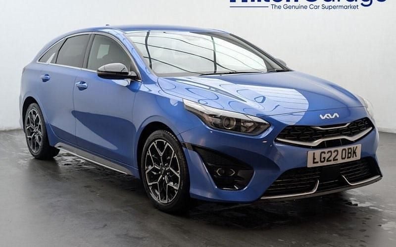 Blue Used 2022 Kia ProCeed GT-Line Estate | £12,750 (Fair price) - Image 1/4