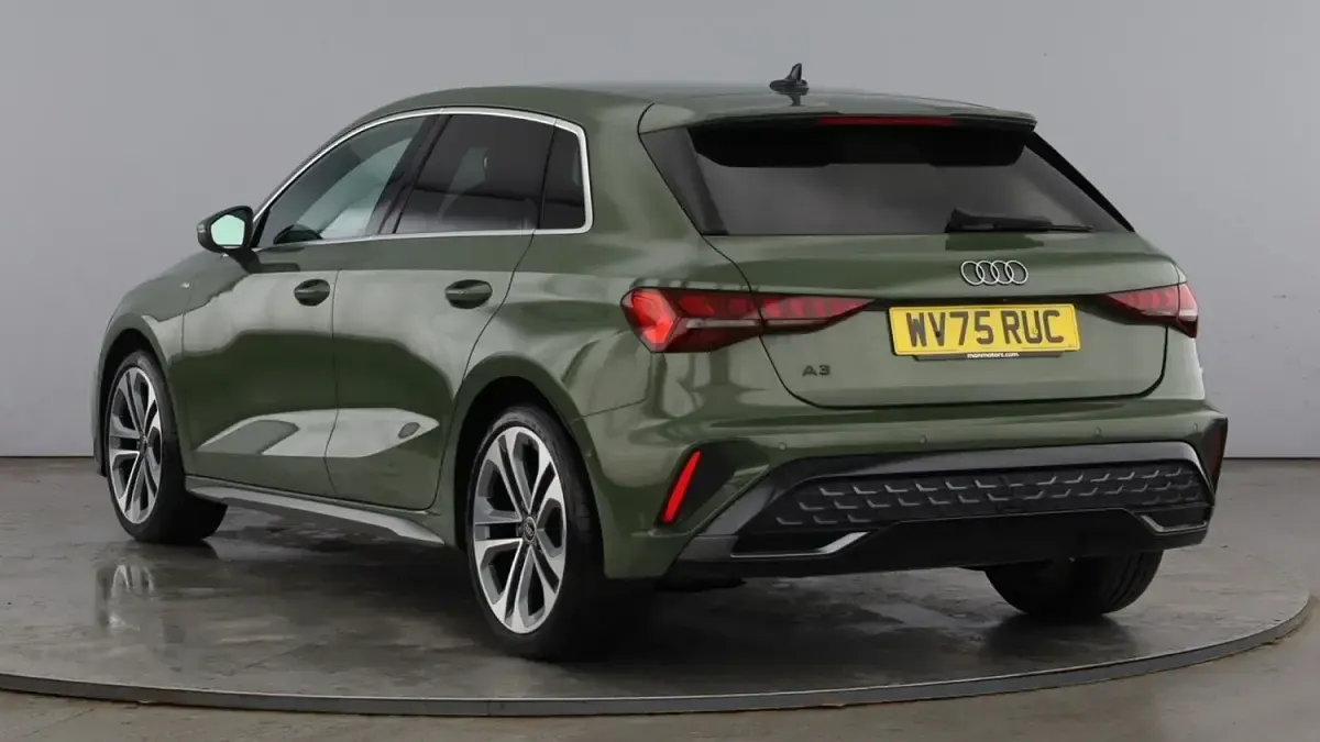 Used Audi A3 Sportback S-Line 2025 District green Hatchback