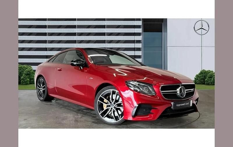 Used Mercedes E53 AMG Premium Plus 429 HP (315 kW) 2019 Red Coupe