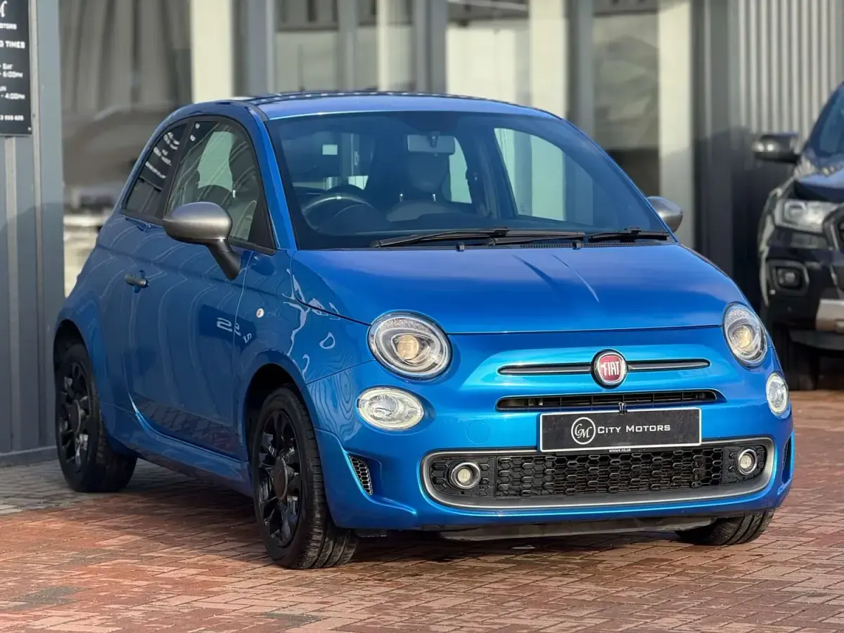 Used Fiat 500S S 2019 Blue Hatchback