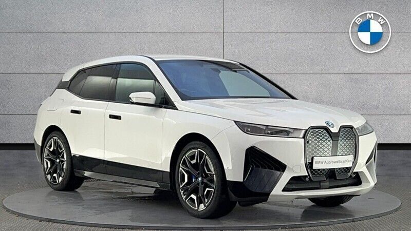 White Used 2022 BMW iX M Sport SUV | £33,895 (Super price) - Image 1/4