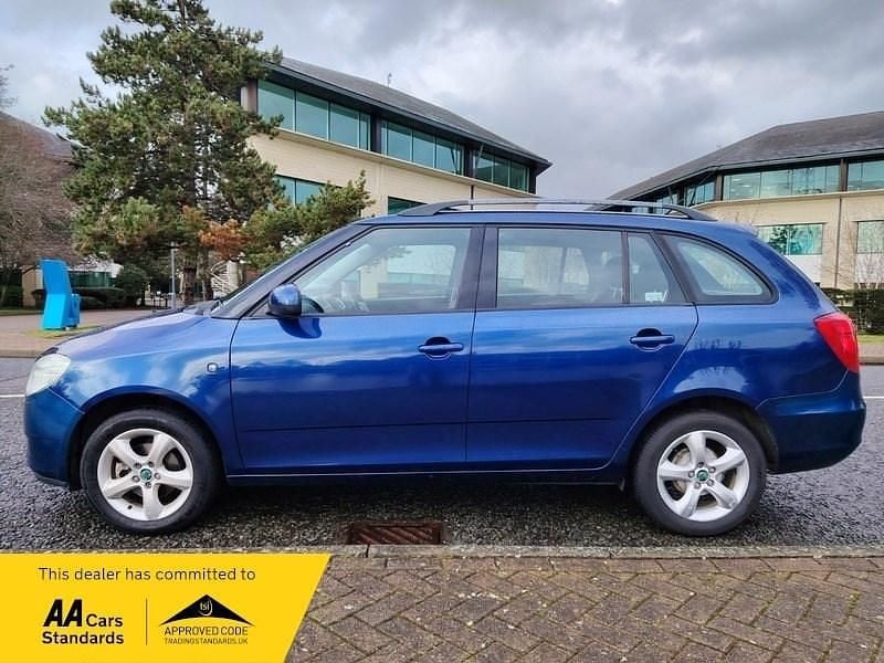 Used Skoda Fabia 2009 Blue Estate