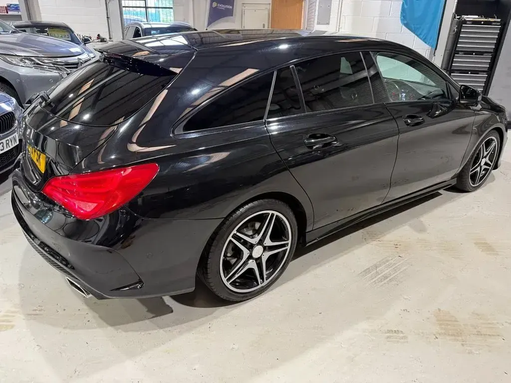 Used Mercedes CLA220 AMG 177 HP (130 kW) 2016 Black Coupe
