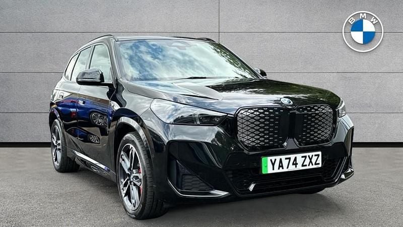Black Used 2025 BMW iX1 M Sport SUV | £35,809 (Expensive) - Image 1/4