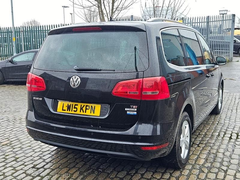 Used VW Sharan 150 HP (110 kW) 2015 Black MPV