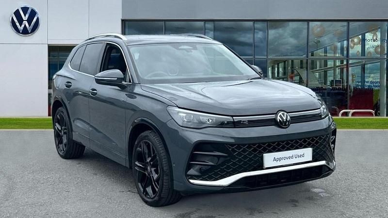 Grey Used 2025 VW Tiguan R-line SUV | £35,660 (A bit pricey) - Image 1/4