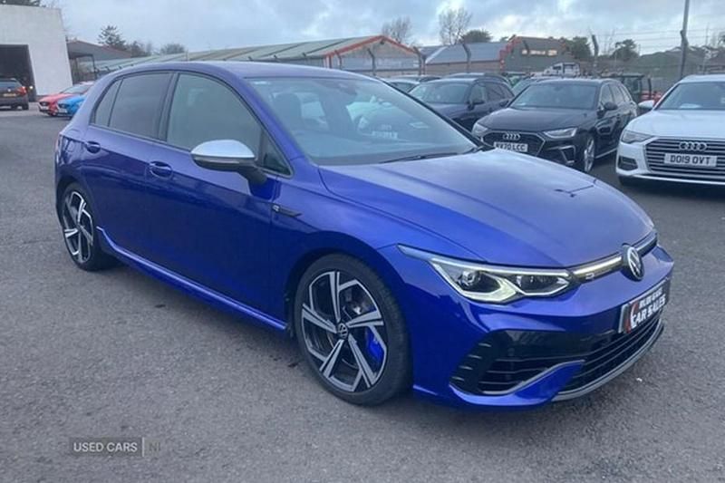 Used VW Golf VII R 320 HP (235 kW) 2021 Blue Hatchback