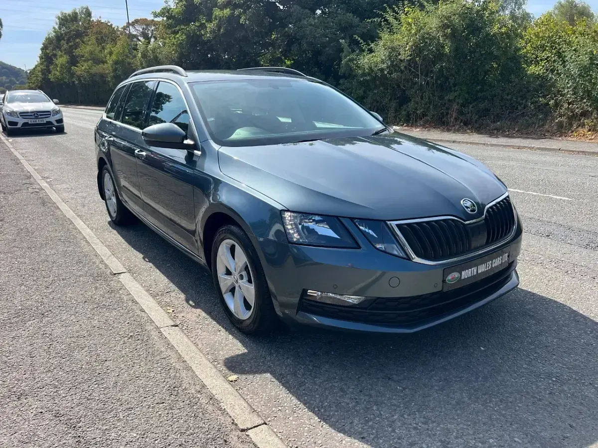 Used Skoda Octavia SE Technology 116 HP (85 kW) 2018 Grey Estate