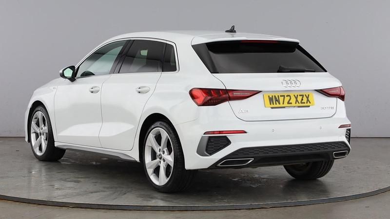 Used Audi A3 Sportback S-Line 2022 Glacier white Hatchback