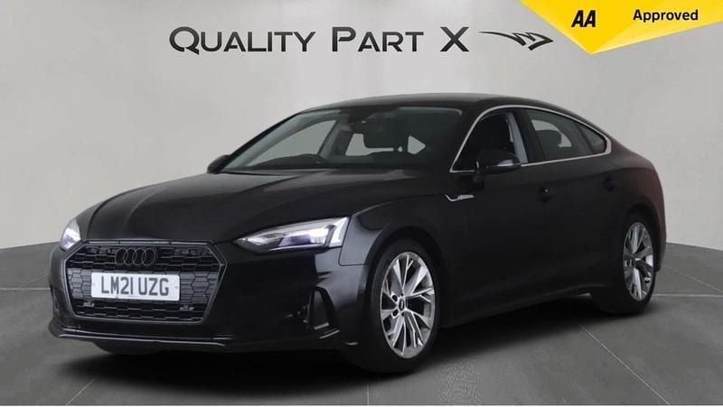 Used Audi A5 Sportback Sport 163 HP (119 kW) 2021 Black Hatchback