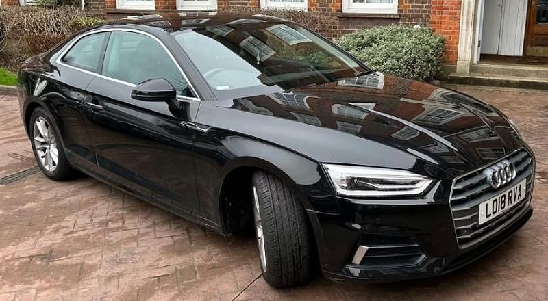 Used Audi A5 Sport 150 HP (110 kW) 2018 Black Coupe