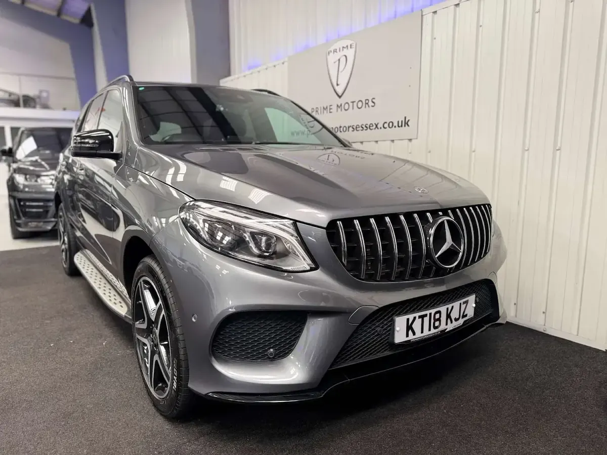 Used Mercedes GLE350 AMG 258 HP (189 kW) 2018 Grey SUV