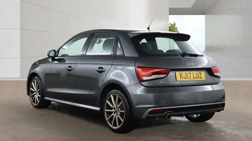 Used Audi A1 S-Line 116 HP (85 kW) 2017 Grey Hatchback