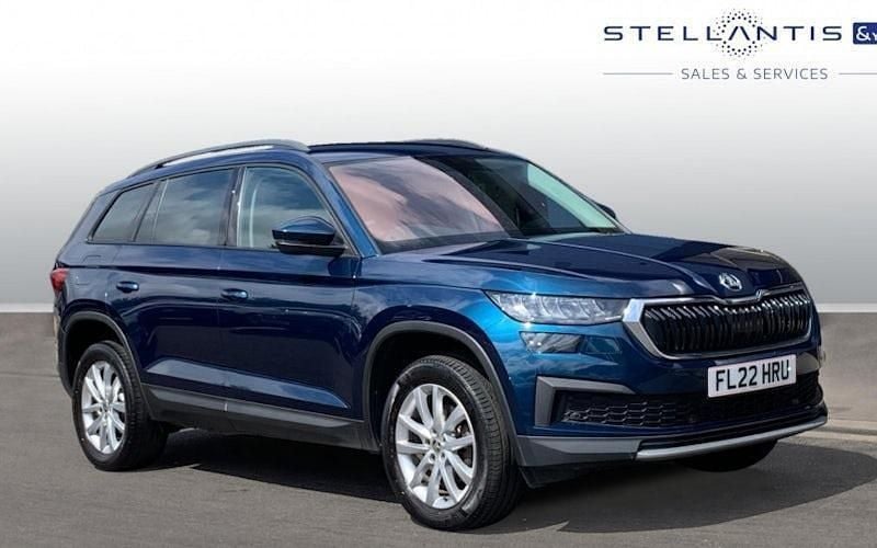 Blue Used 2022 Skoda Kodiaq SE SUV | £23,847 (Super price) - Image 1/4