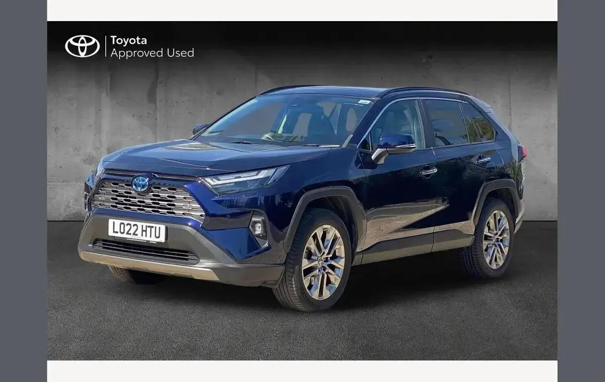 Used Toyota RAV4 Hybrid 218 HP (160 kW) 2022 Blue SUV