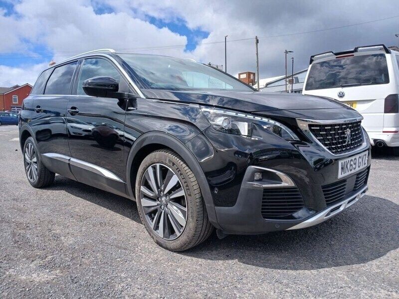 Black Used 2019 Peugeot 5008 Premium MPV | £14,495 (Fair price) - Image 1/4