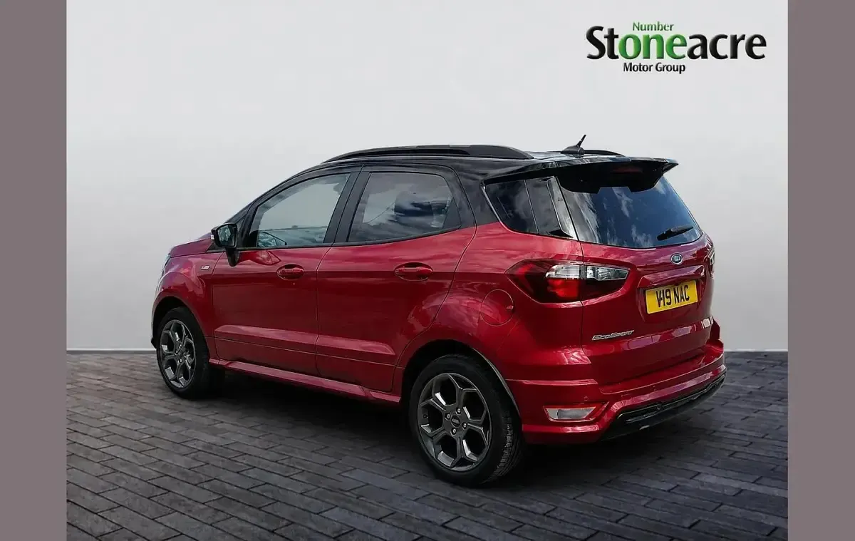 Used Ford Ecosport ST-Line 125 HP (91 kW) 2019 Red SUV