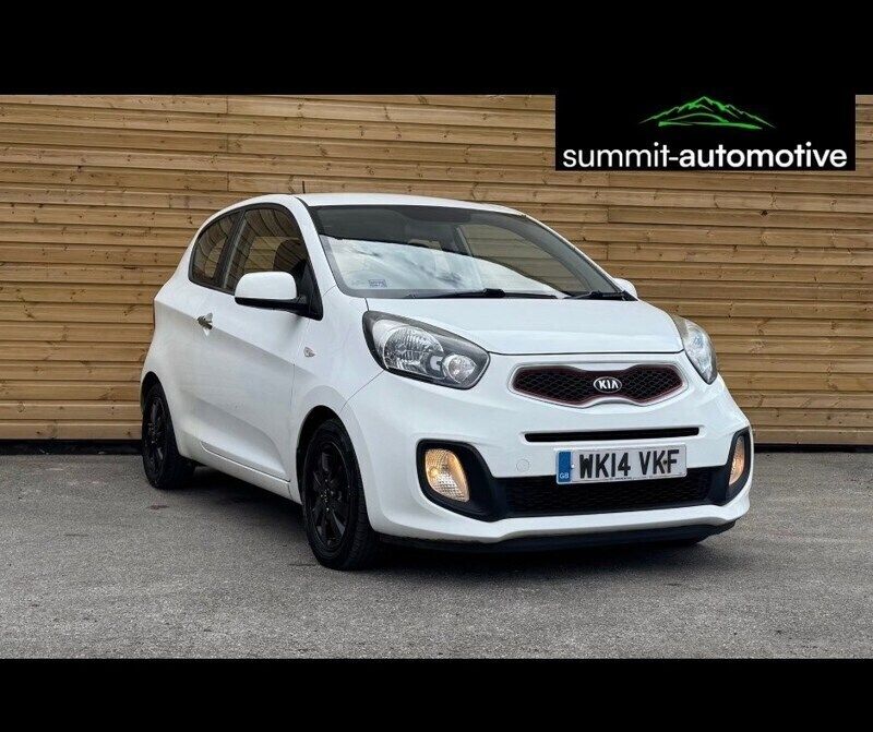 White Used 2014 Kia Picanto Hatchback | £3,990 (Fair price) - Image 1/4
