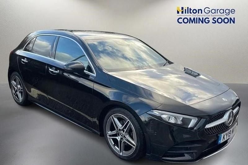 Black Used 2019 Mercedes A180 AMG Line Premium Hatchback | £16,250 (Fair price) - Image 1/1