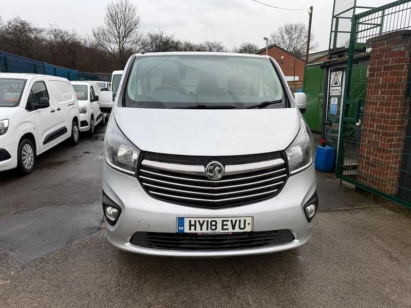 Used Vauxhall Vivaro Sportive 125 HP (91 kW) 2018 Silver MPV