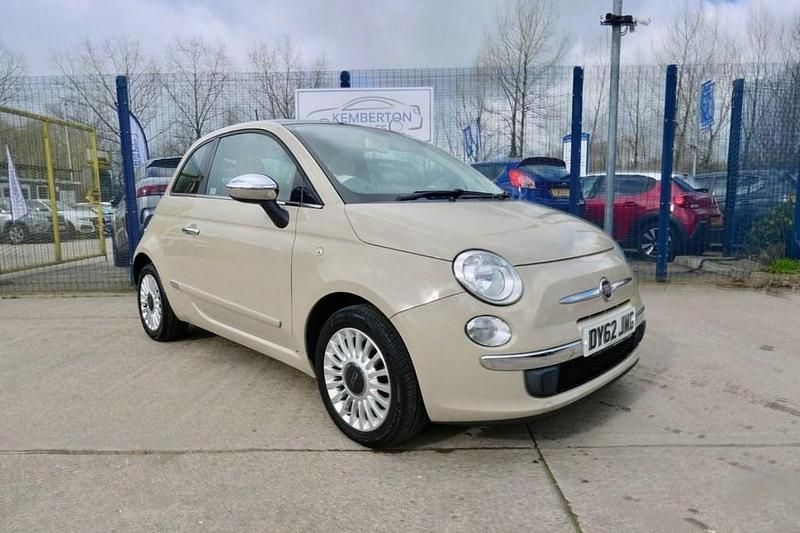 Used Fiat 500 Lounge 69 HP (50 kW) 2012 Brown Hatchback