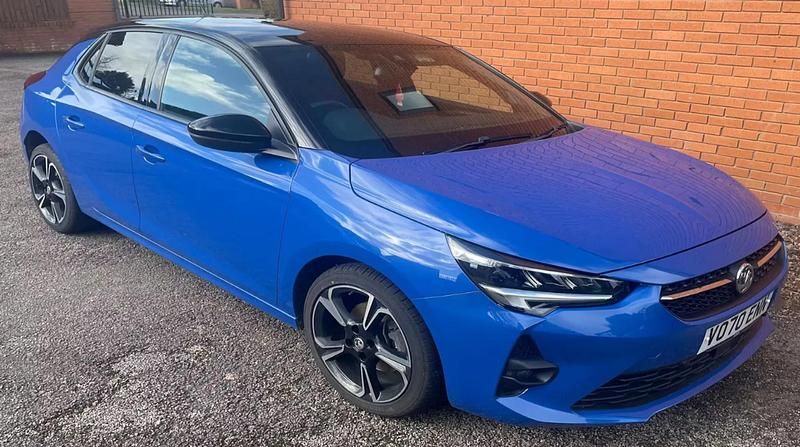 Used Vauxhall Corsa SRi 100 HP (73 kW) 2021 Blue Hatchback