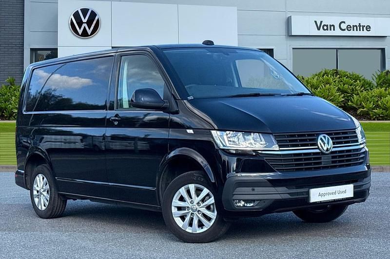 Black Used 2024 VW T6.1 Highline Van | £24,891 (Good price) - Image 1/4